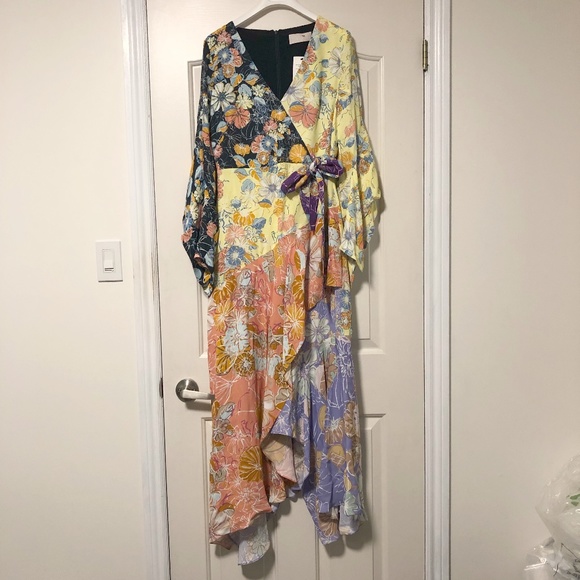 Peter Pilotto Dresses & Skirts - Peter Pilotto Floral Maxi Wrap Dress